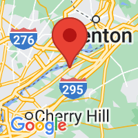 Map of Burlington, NJ US